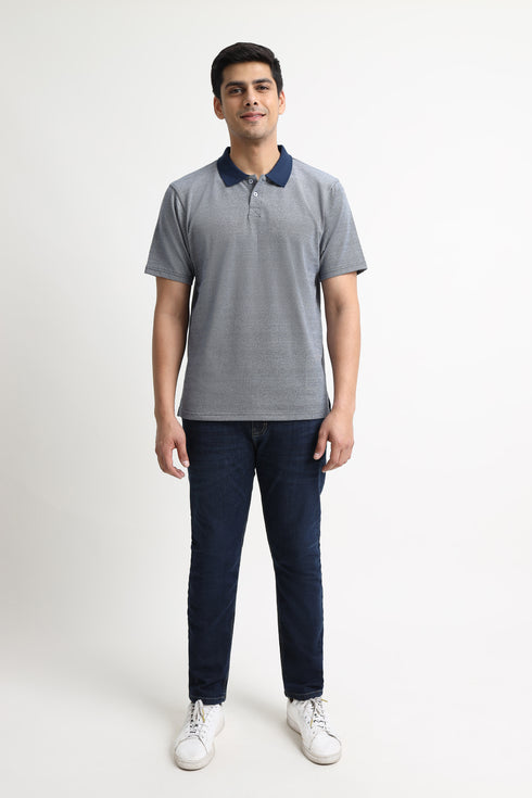 The Classic Blue Polo